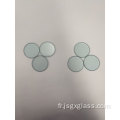Disques de fenêtres en verre filtrant bleu d'isolation optique KG5